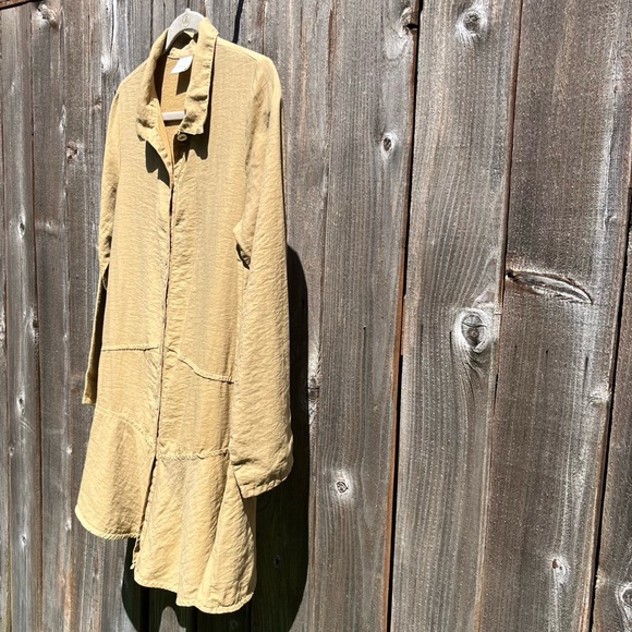 Et’Lois tan Milla top tunic blouse size small - Picture 8 of 16